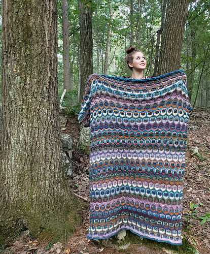 Dragon Scales Blanket by Victoria Myers – Accessible Patterns Index